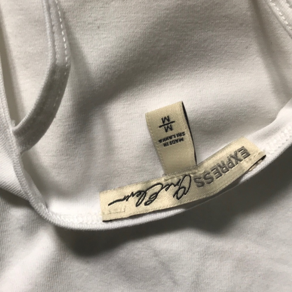 [Express] White Cami - Picture 3 of 3